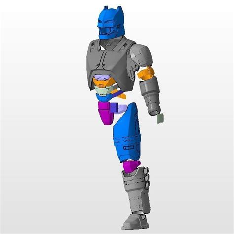 cnc mech suit.bayman|Batman Armored Mech Suit 3D model 3D printable .
